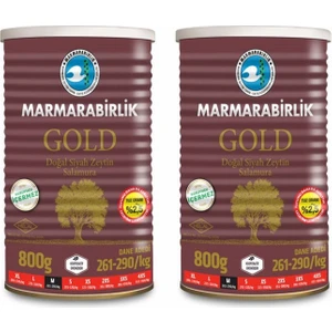 Gold Teneke Zeytin 800 gr x 2 Adet