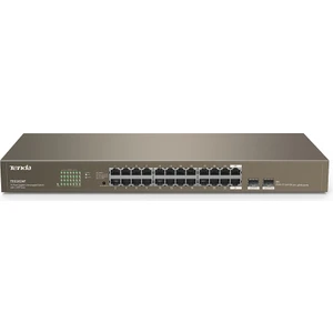 TEG1024F 24 Port 10-100-1000 Mbps + 2 Port SFP Switch Çelik Kasa Rack Mount