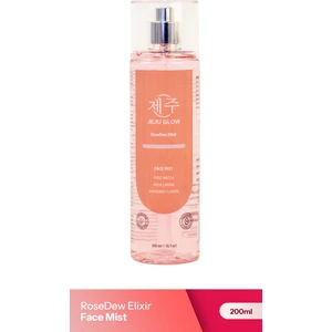 Jeju Glow Rosedew Elixir - Gül Suyu & Bitki Özleri ile Nemlendirici Arındırıcı Besleyici Face Mist (Sprey)