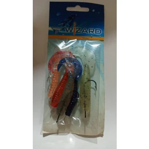 Orak Kuyruk Balık Formu Silikon Suni Yem 5 Li - Iğneli Silikonlar