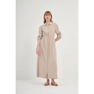 FTZ Women Kadın Modal Elbise  Taş 31033