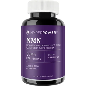 Nicotinamide Mononucleotide (NMN) 50 Mg 60 Tablet NAD Öncüsü (Made In Usa)
