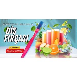 Sihirli Diş Fırçası (1 Kullanımlık Diş Macunu Içinde)