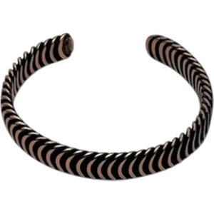 Otantik Takı Helezon Bakır Bileklik