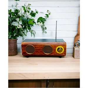 Nostaljik Mini Radyo Bluetooth Usb/mp3/aux Özellikli ve Hd Ses Kalitesiyle Trend Radyo Müzik Çalar