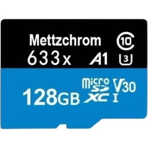 128GB 633X Micro Sd Xc CLASS10 A1 V30 U3 Hafıza Kartı Sd Kart Adaptörü Hediyeli