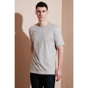 Pamuklu Regular Fit Bisiklet Yaka T Shirt Erkek T Shirt 5902948