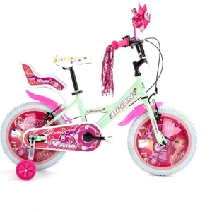 Rose-24 Kız Çocuk Bisikleti 26CM V 16 Jant Mint Yeşil Pembe