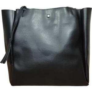 Lady Venüs Kadın Deri Görünümlü 3 Gözlü El ve Omuz Çantası