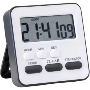 ZK-2206 Alarmlı Dijital Öğrenci Sınav Kronometresi 24 Saat Ileri ve Geri Sayım Kronometresi Saat / Alarm / Kronometre / Mıknatıslı