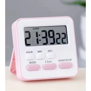 ZK-2206 Alarmlı Dijital Öğrenci Sınav Kronometresi 24 Saat Ileri ve Geri Sayım Kronometresi Saat / Alarm / Kronometre / Mıknatıslı