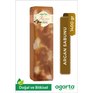Doğal 1400 Gr El Yapımı Argan Sabun Blok
