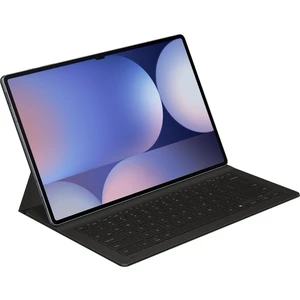 Tab S10 / S9 Ultra Ince Klavyeli Kılıf (Galaxy Aı) - Siyah