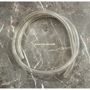 Kmş Şeffaf 1/2 Bahçe Hortumu Silikonlu Hortum Su Hortumu 5metre