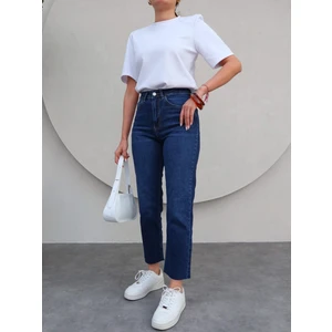 Esra Helvacı Acı Kahve Paça Kesik Orj Jean