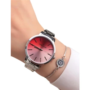 Daniel Klein Silver Çelik Şık Kadın Kol SAATI+%100 Çelik Bileklik Hediye