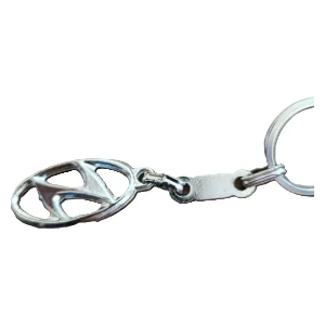 Hyundai Araba Anahtarlığı Metal Anahtarlık 3D Anahtarlık Hyundai Logolu Anahtarlık
