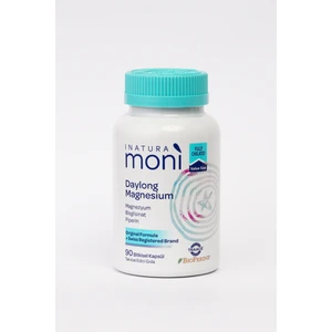 90 Kapsül Moni Daylong Magnesium Magnezyum Bisglisinat, Magnezyum Sitrat, B6 Vitamini, Piperin