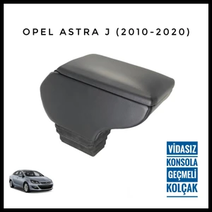 Opel Astra J (2010-2020) Vidasız Konsola Geçmeli Kolçak