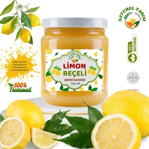 Naturel Tarım Limon Reçeli Şeker İlavesiz