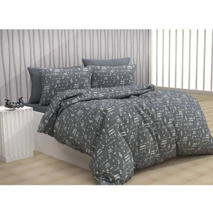 Çarşafı Lastikli 140 x 200 Yataklar Için Nevresim Takımı 4 Yastıklı