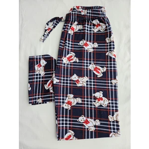 Lacivert Ayıcıklı Pijama Altı