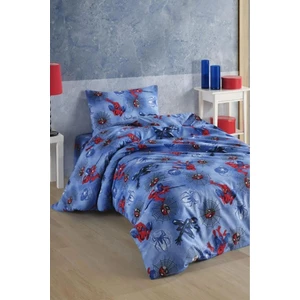 Çocuk Desen Çarşafı Lastikli 120LIK Yataklar Için Nevresim Takımı 2 Yastıklı