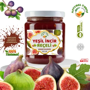 Naturel Yeşil Incir Reçeli Şeker Ilavesiz