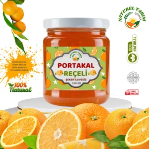 Naturel Tarım Portakal Reçeli Şeker İlavesiz
