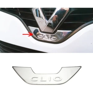 My Tuning Renault Clio 4 Hb Krom Ön Logo Altı 2012-2019 Arası Paslanmaz Çelik