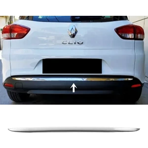 My Tuning Renault Clio 4 Sw Krom Arka Tampon Çıtası P.çelik 2012 Üzeri