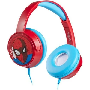 Kablolu Mikrofonlu Kulaklık Marvel Spiderman Örümcek Adam Kulaklık Lisanslı MV-6513-SP 11 Adet Sticker Ile Birlikte
