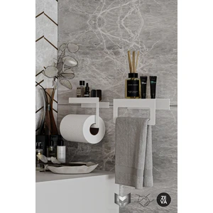 Yiğit Metal Duvara Monte Havluluk ve Peçetelik – Modern ve Dayanıklı 2'li Set Mutfak&banyo Düzenleyici