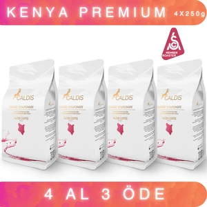 Safari Symphony™ 250 gr 4'lü Kenya Yöresel Çekirdek Filtre Kahve