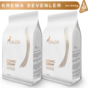 2'li Cosmic Cream™ 1000 gr Espresso Çekirdek Kahve