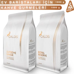 Elegand™ 2'li  Set 1000 gr Espresso Çekirdek Kahve