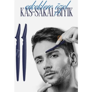 Erkek Kaş Şekillendirme Tüy Alma Jileti 2 Adet