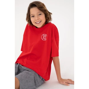 U.S. Polo Assn. Erkek Çocuk Kırmızı Tişört 50298981-VR030