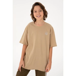 U.S. Polo Assn. Erkek Çocuk Kum Tişört Basic 50295503-VR085