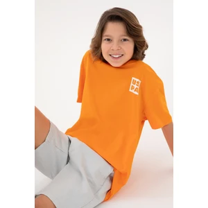 U.S. Polo Assn. Erkek Çocuk Turuncu Tişört Basic 50295447-VR051