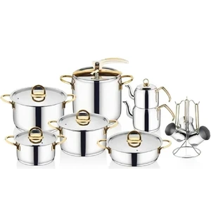 Çelik Sahra 18 Parça Gold Çeyiz Seti