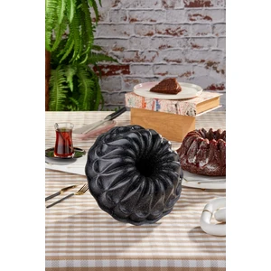 Manolya Döküm Kek Kalıbı Siyah