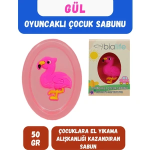Bia Life Gül Özlü El Yapımı Oyuncaklı Çocuk Sabunu