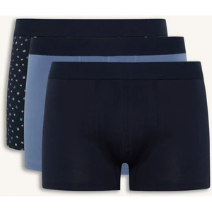 Regular Fit Çiçekli 3'lü Boxer E7210AX25SM