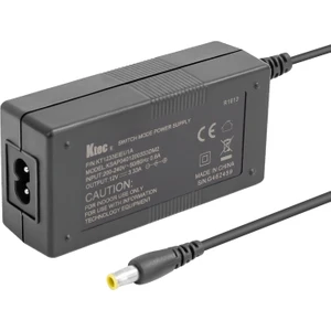 Adaptör Orjinal Ktec 12 Volt 3.33 Amper Plastik Kasa Masaüstü Adaptör 5.5*3.0 Iğneli Uç