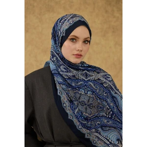 Soft Şal Saks Mavi 3052-12