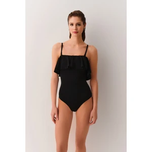 Fırfırlı Straplez Mayo