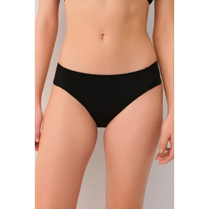 Yanı Pileli Bikini Alt