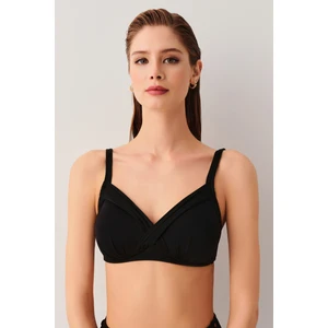 Kaplı Bantlı Korseli Toparlayıcı Bikini Üst