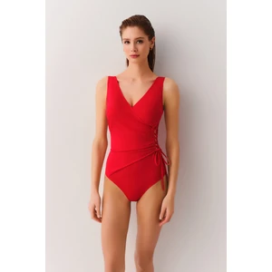 Kuşgözlü Korseli Toparlayıcı Mayo